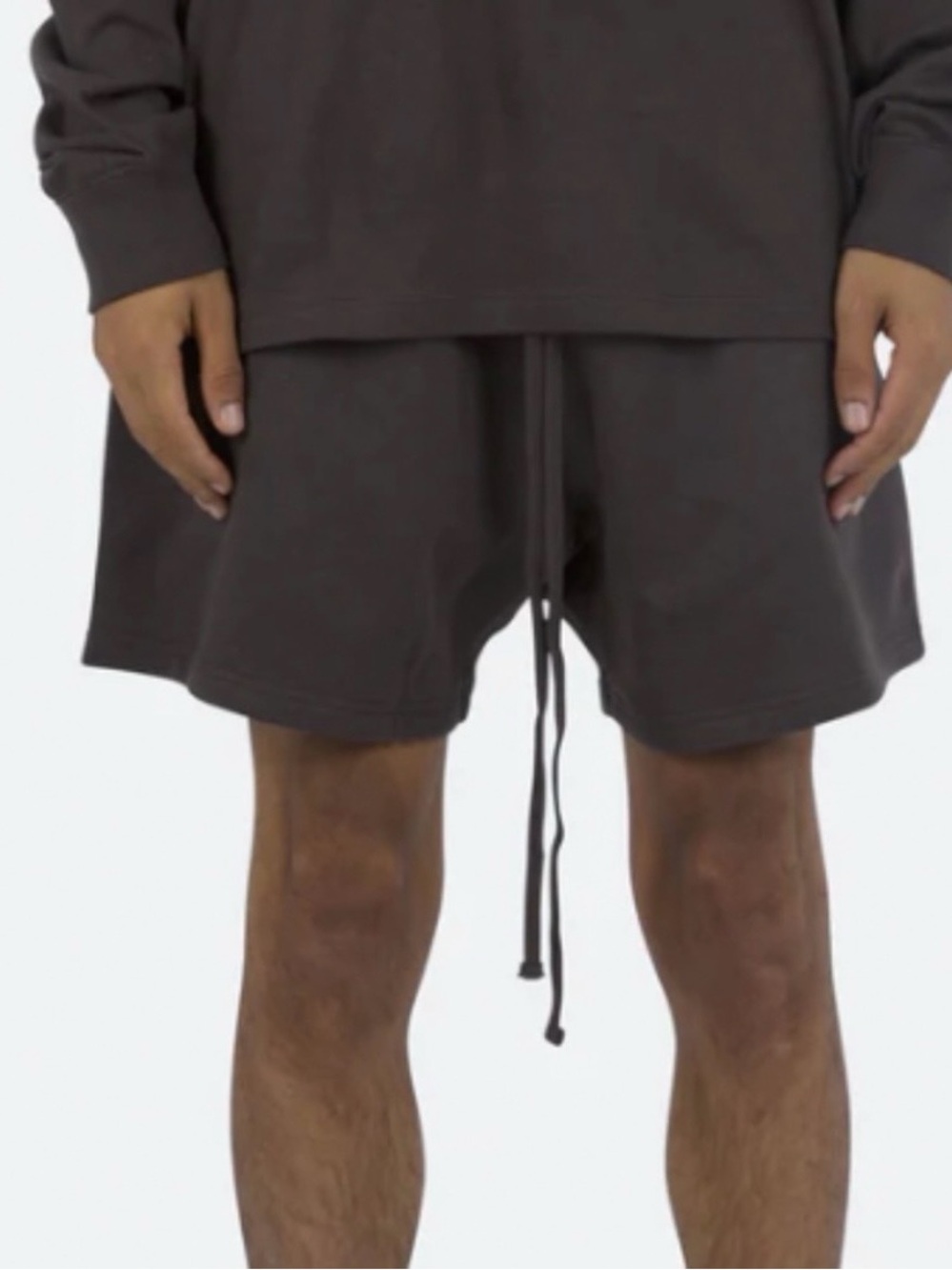 mnml Everyday Sweatshorts Men’s Medium Streetwear Grunge Athleisure Shorts Gray